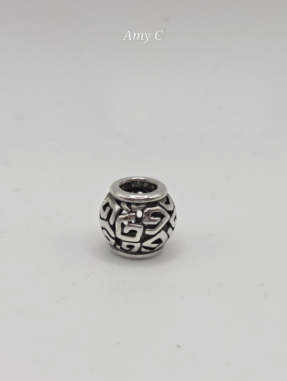Pandora Retired Amazing Sterling Silver Charm